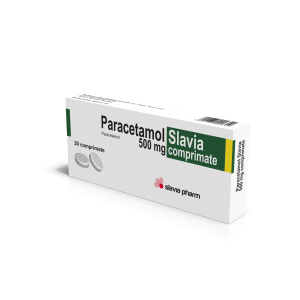 Paracetamol Slavia 500 mg comprimate