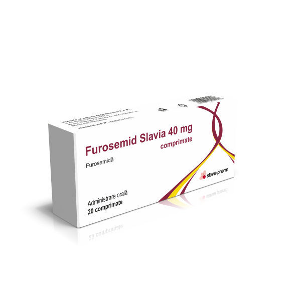 Furosemid Slavia 40mg comprimate