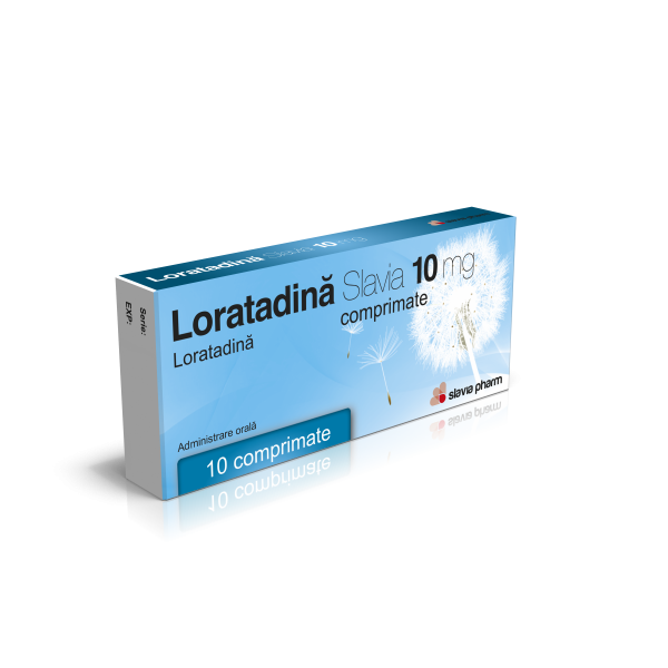 Loratadină Slavia 10 mg comprimate