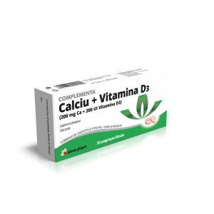 Calciu + Vitamina D3