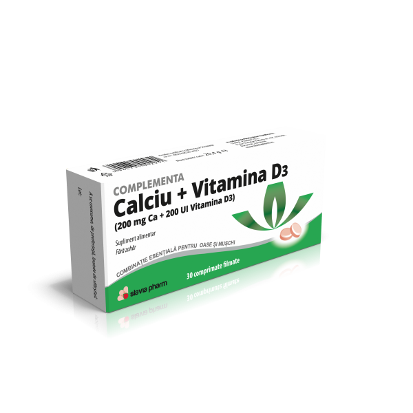 Calciu + Vitamina D3