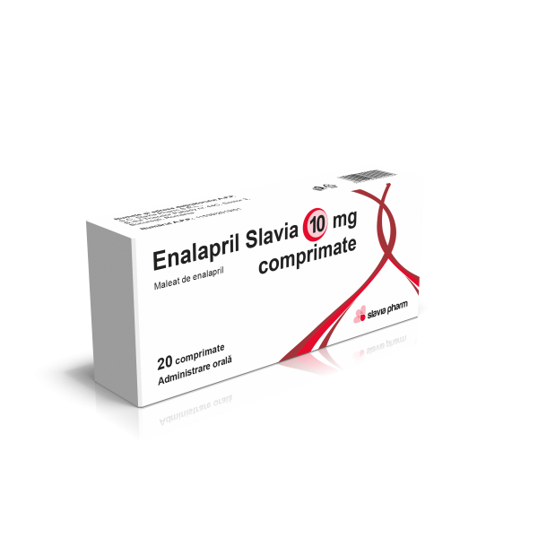 Enalapril Slavia 10mg comprimate