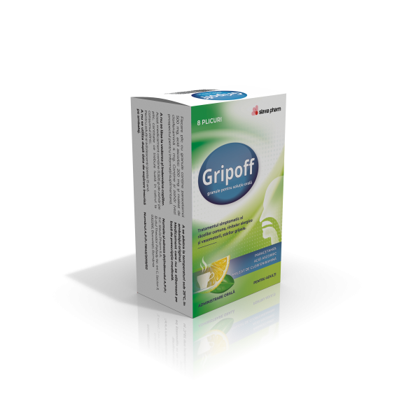 Gripoff granule pentru soluție orală în plic